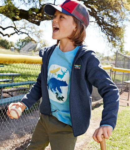 Kids' L.L.Bean Sweater Fleece, Hooded | L.L.Bean discount