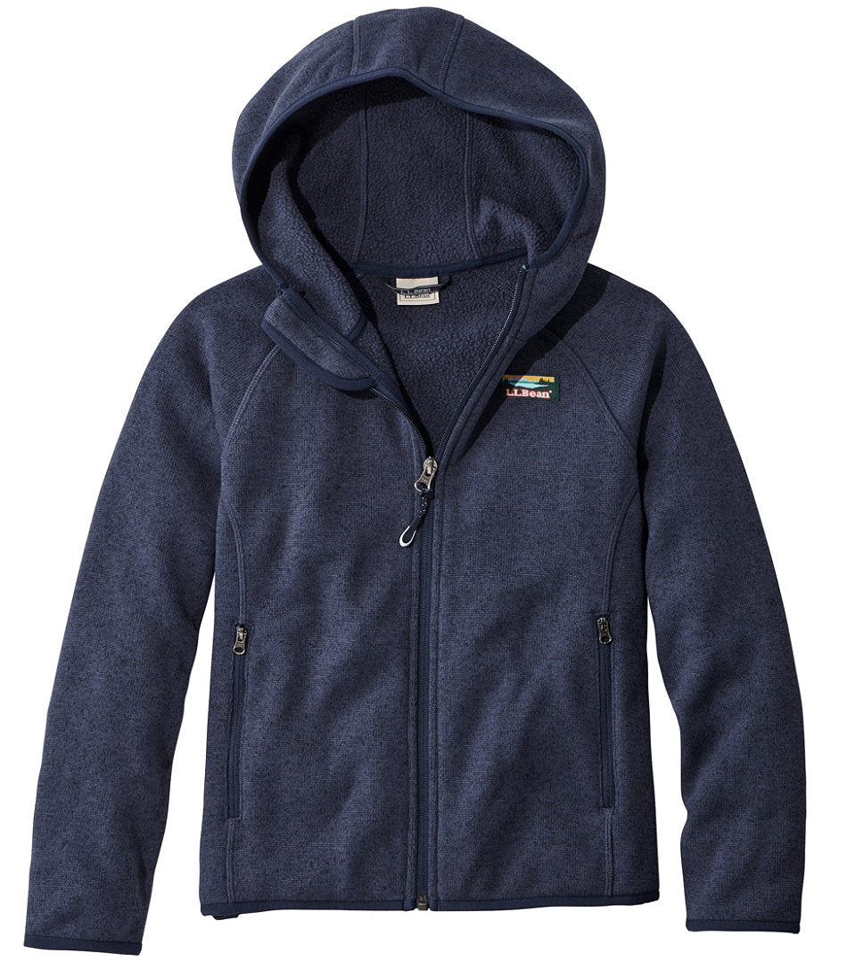 Kids' L.L.Bean Sweater Fleece, Hooded | L.L.Bean discount - US 1759