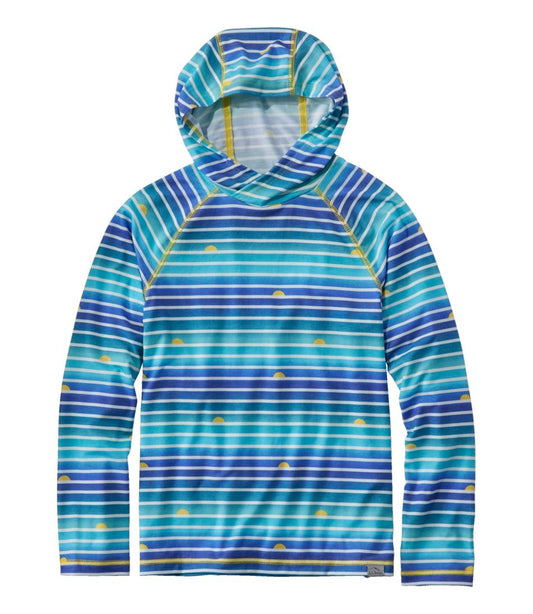 Kids' Everyday SunSmart® Hooded Tee, Long-Sleeve Stripe | L.L.Bean discount