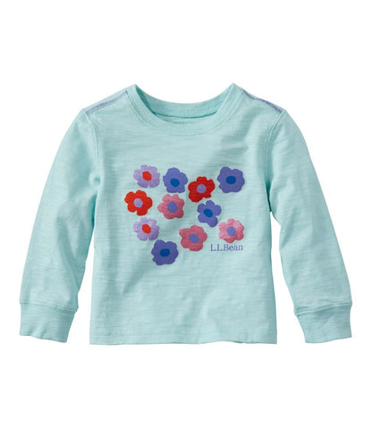 Infants' and Toddlers' Graphic Tee, Long-Sleeve Glow-in-the-Dark | L.L.Bean outlet