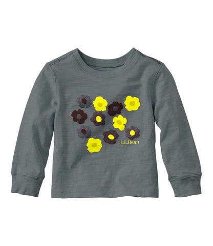 Infants' and Toddlers' Graphic Tee, Long-Sleeve Glow-in-the-Dark | L.L.Bean outlet