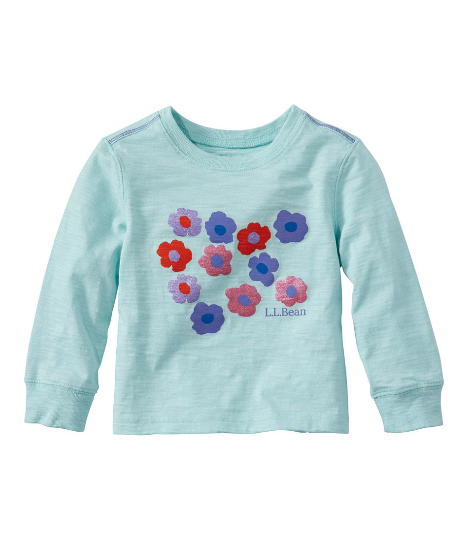 Infants' and Toddlers' Graphic Tee, Long-Sleeve Glow-in-the-Dark | L.L.Bean outlet - US 8836