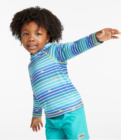Toddlers' Everyday SunSmart® Hooded Tee, Long-Sleeve Stripe | L.L.Bean outlet