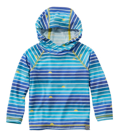 Toddlers' Everyday SunSmart® Hooded Tee, Long-Sleeve Stripe | L.L.Bean outlet - US 6896
