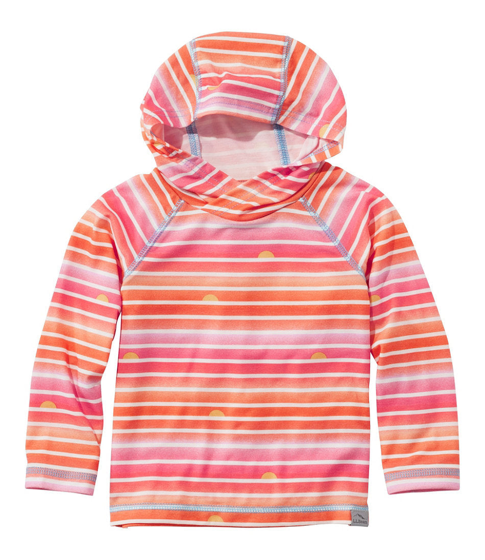 Toddlers' Everyday SunSmart® Hooded Tee, Long-Sleeve Stripe | L.L.Bean outlet - US 6896