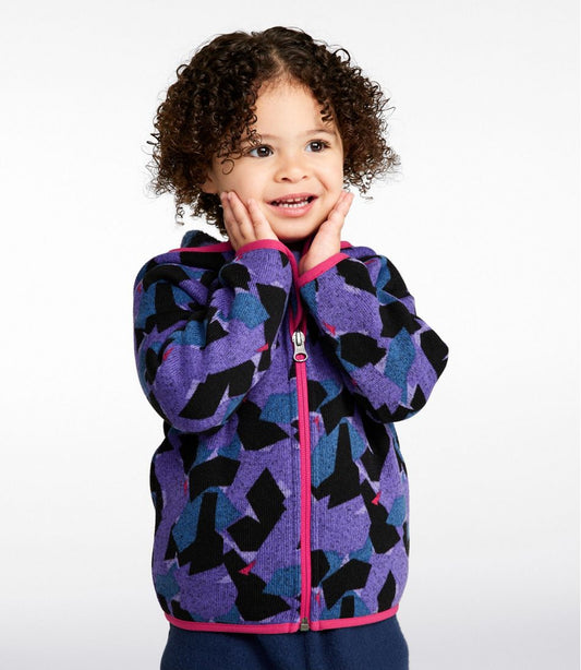 Infants' and Toddlers' L.L.Bean Sweater Fleece, Full-Zip Print | L.L.Bean outlet