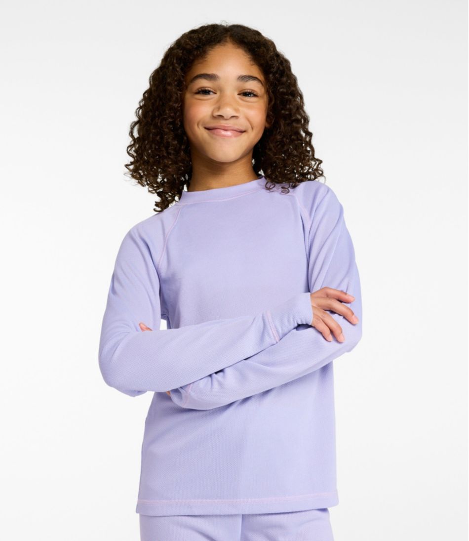 Kids' Wicked Warm Midweight Long Underwear, Top | L.L.Bean on sale