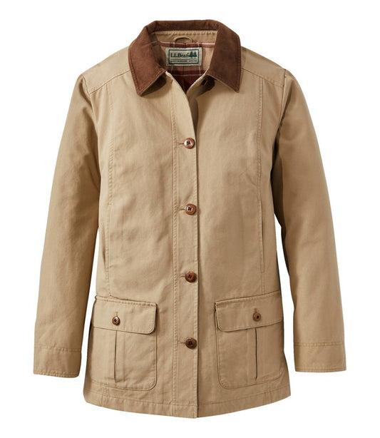Women's Adirondack Barn Coat, Flannel-Lined | L.L.Bean for sale