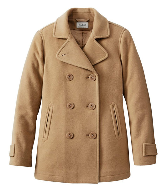 Women's Classic Lambswool Peacoat | L.L.Bean on sale