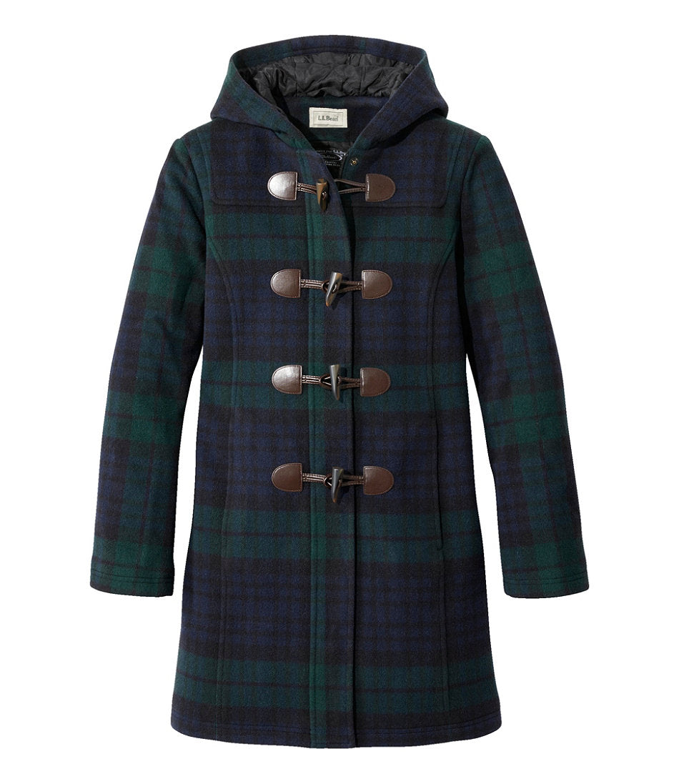 Women's Classic Lambswool Duffel Coat, Pattern | L.L.Bean sale - US 5642