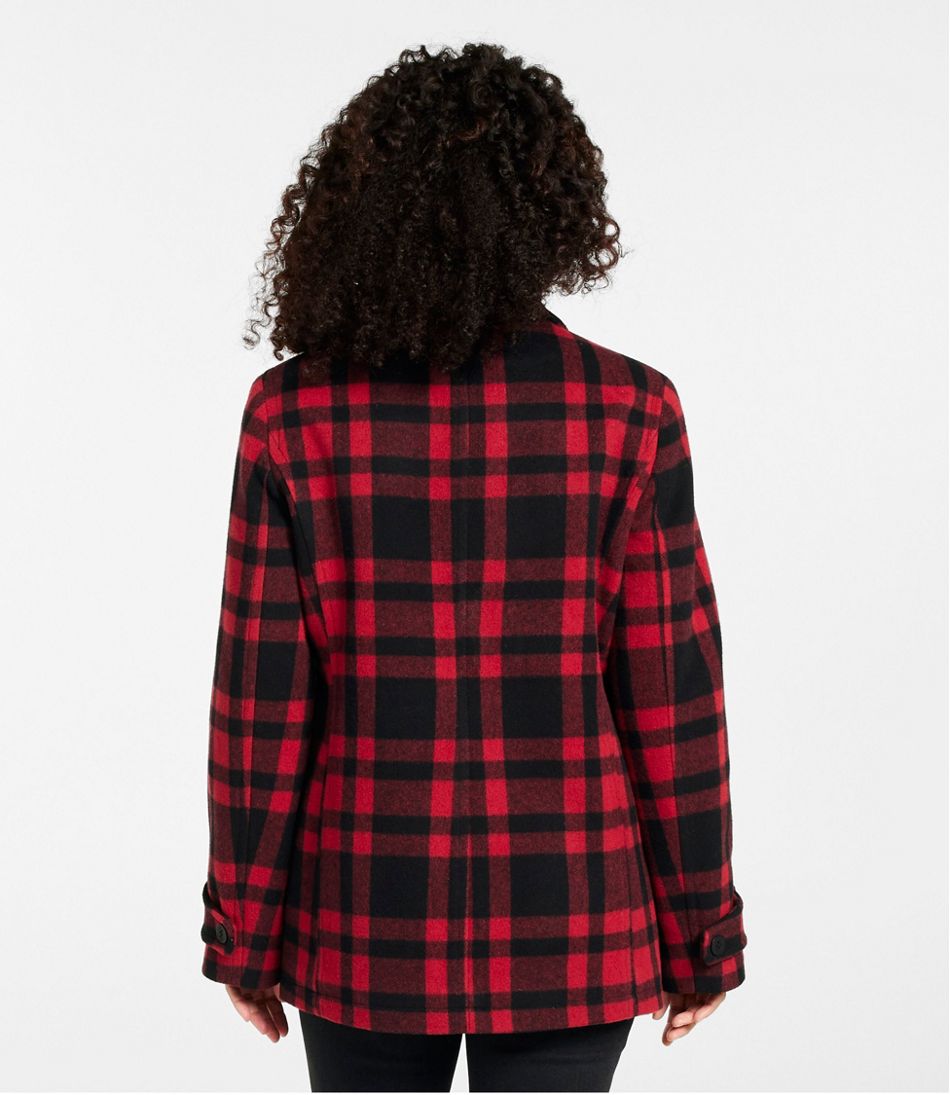 Women's Classic Lambswool Peacoat, Pattern | L.L.Bean near me