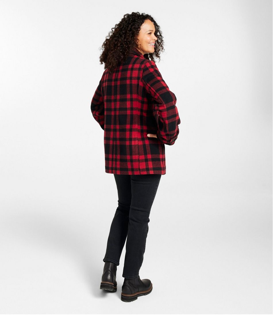 Women's Classic Lambswool Peacoat, Pattern | L.L.Bean near me