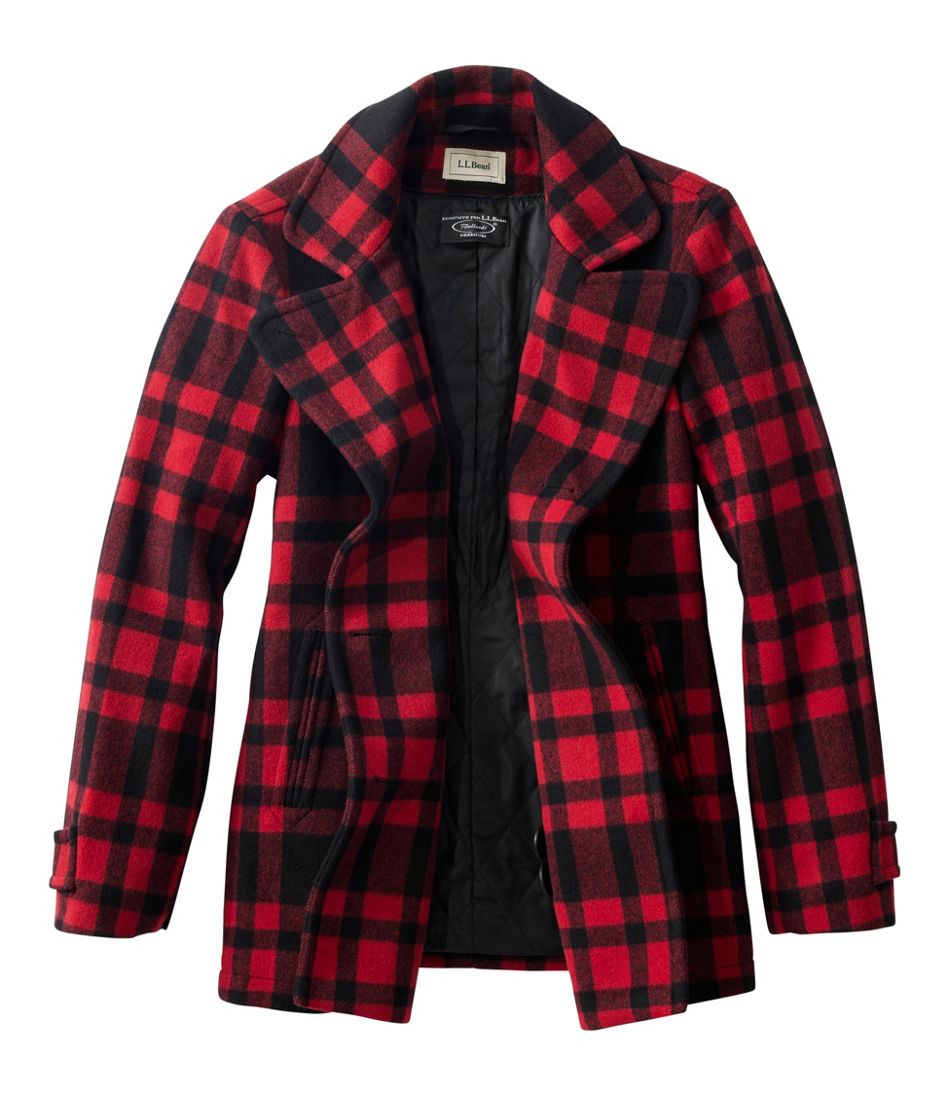 Women's Classic Lambswool Peacoat, Pattern | L.L.Bean near me