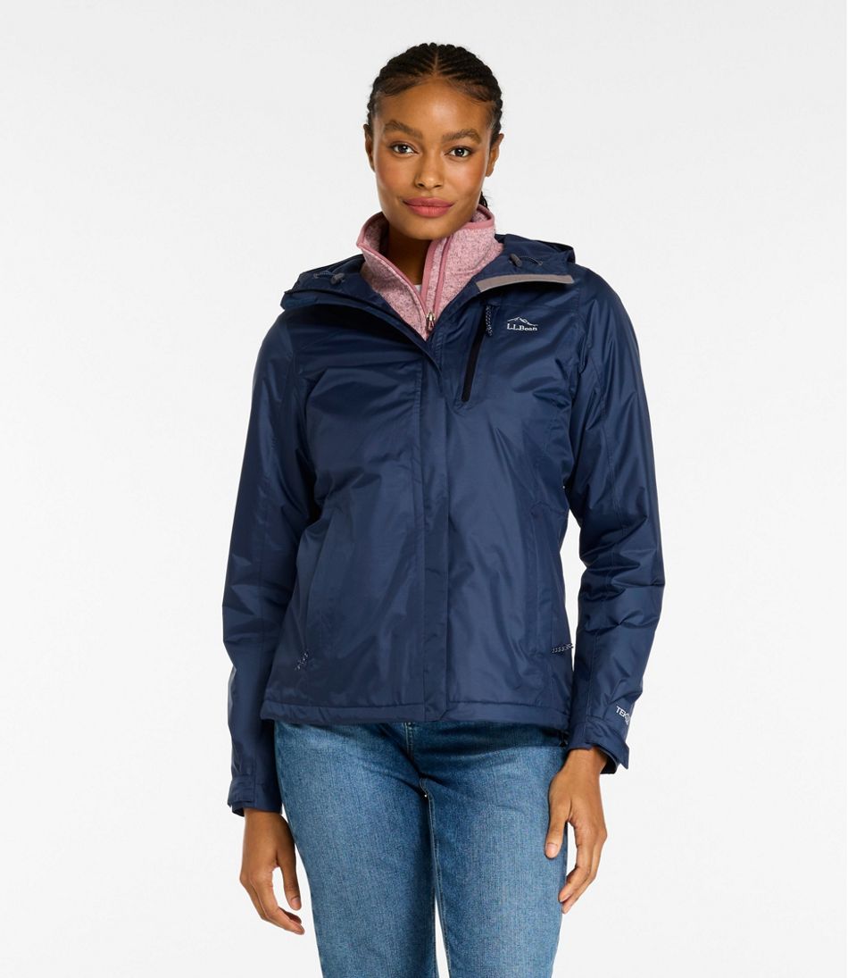 Women's Trail Model Rain Jacket, Fleece-Lined | L.L.Bean discount