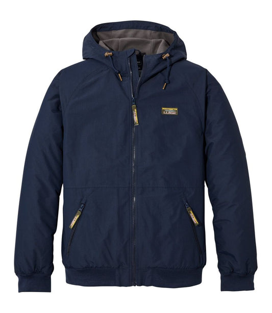 Men's Insulated 3-Season Bomber Hooded Jacket | L.L.Bean outlet