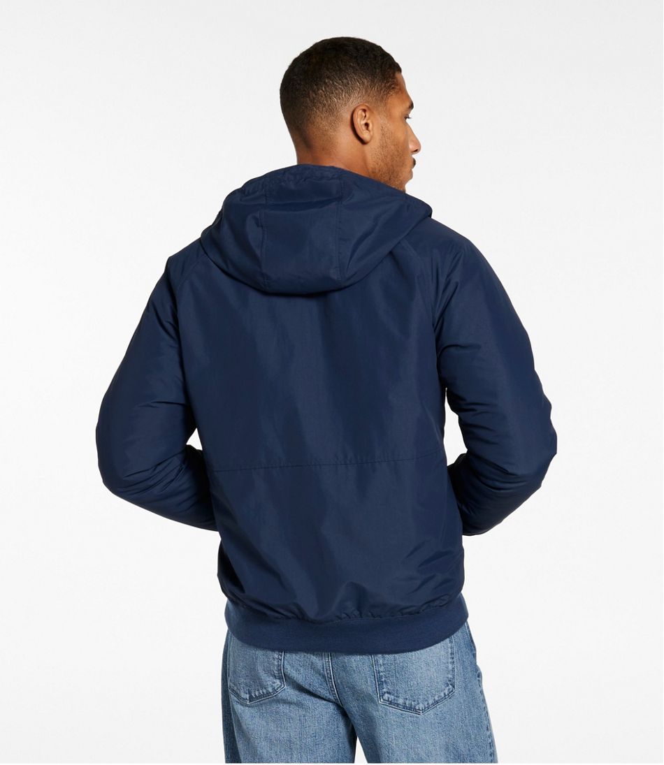 Men's Insulated 3-Season Bomber Hooded Jacket | L.L.Bean outlet