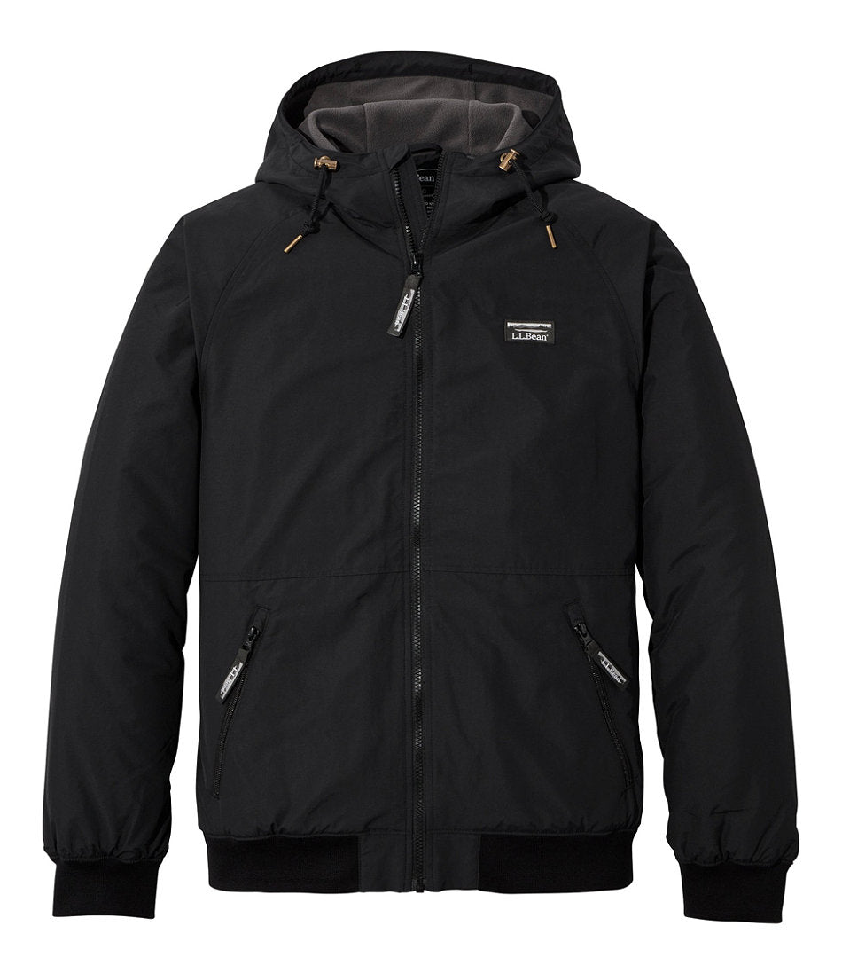 Men's Insulated 3-Season Bomber Hooded Jacket | L.L.Bean outlet - US 3831