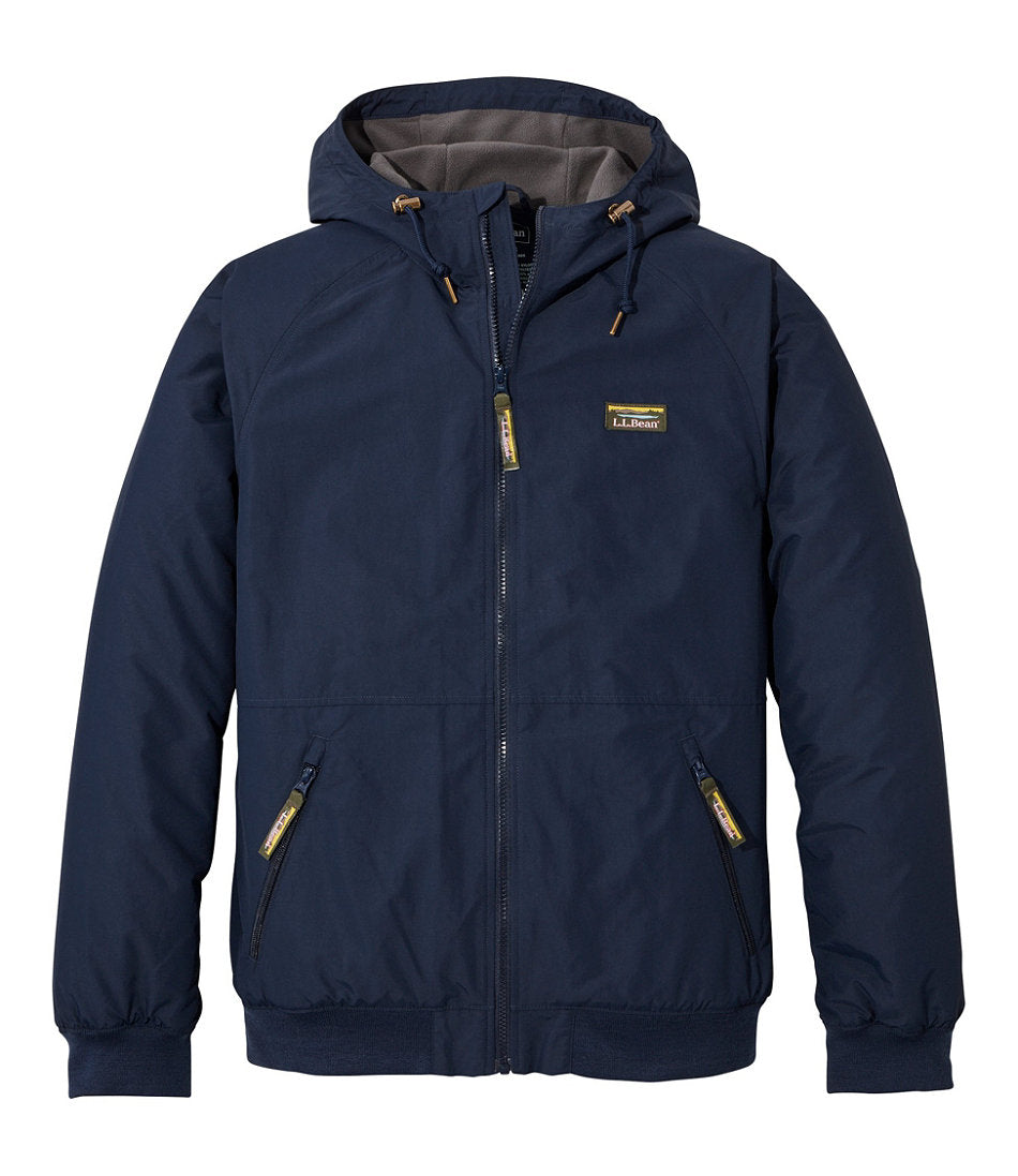 Men's Insulated 3-Season Bomber Hooded Jacket | L.L.Bean outlet - US 3831