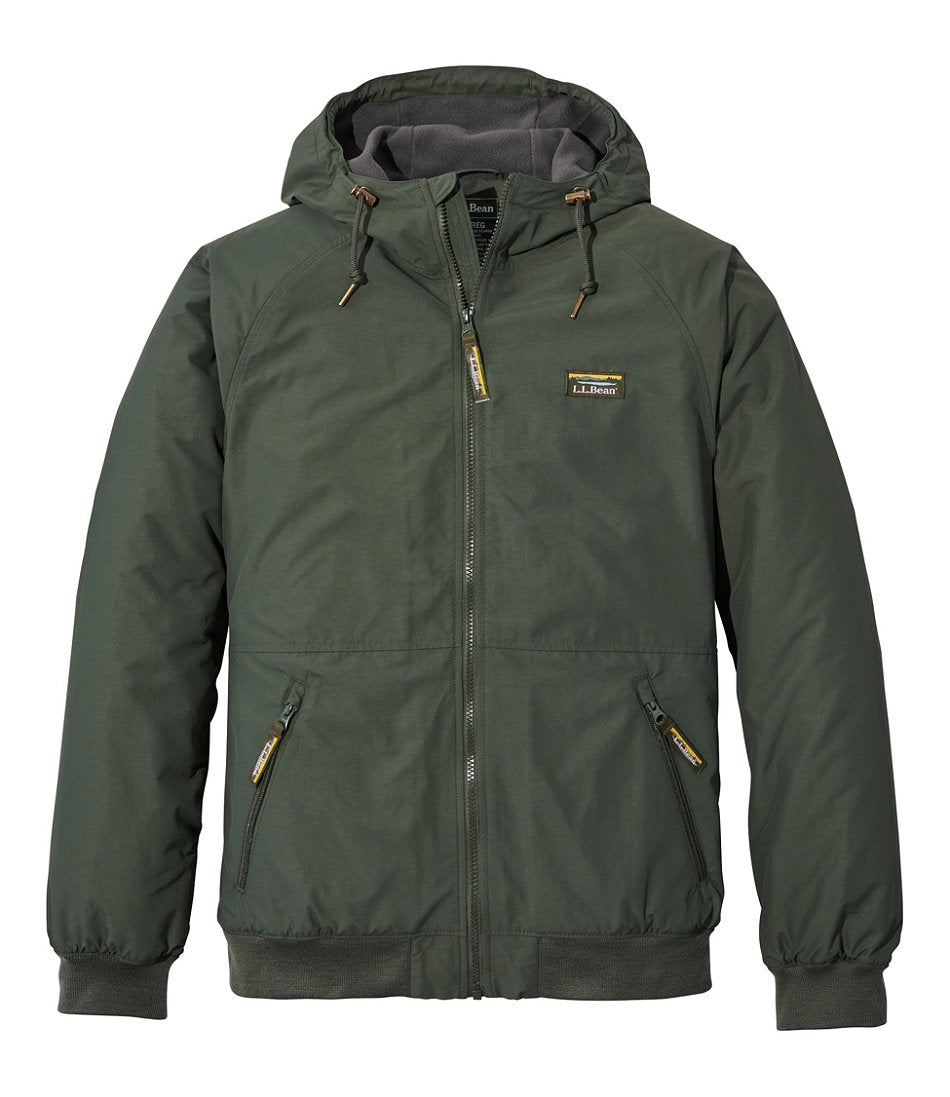 Men's Insulated 3-Season Bomber Hooded Jacket | L.L.Bean outlet - US 3831