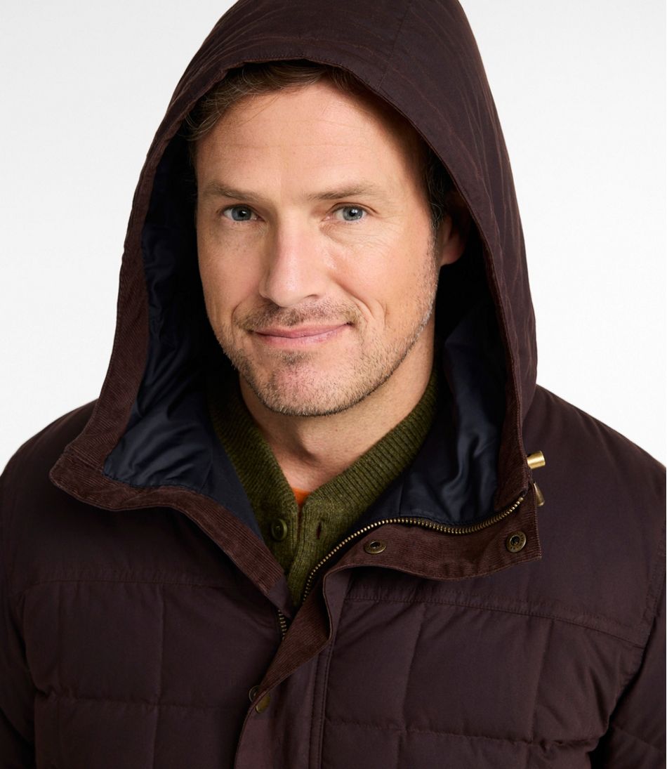 Men's Upcountry Waxed Down Hooded Jacket | L.L.Bean near me