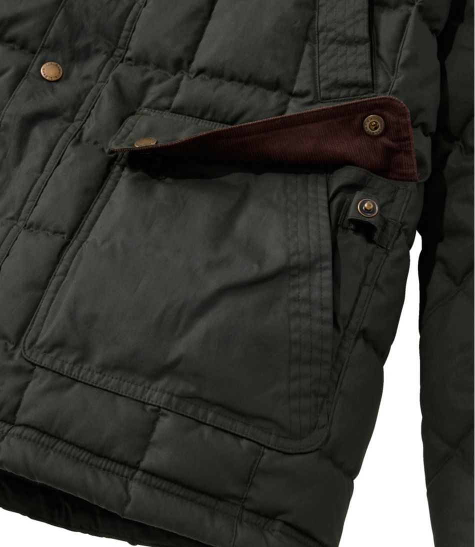 Men's Upcountry Waxed Down Hooded Jacket | L.L.Bean near me