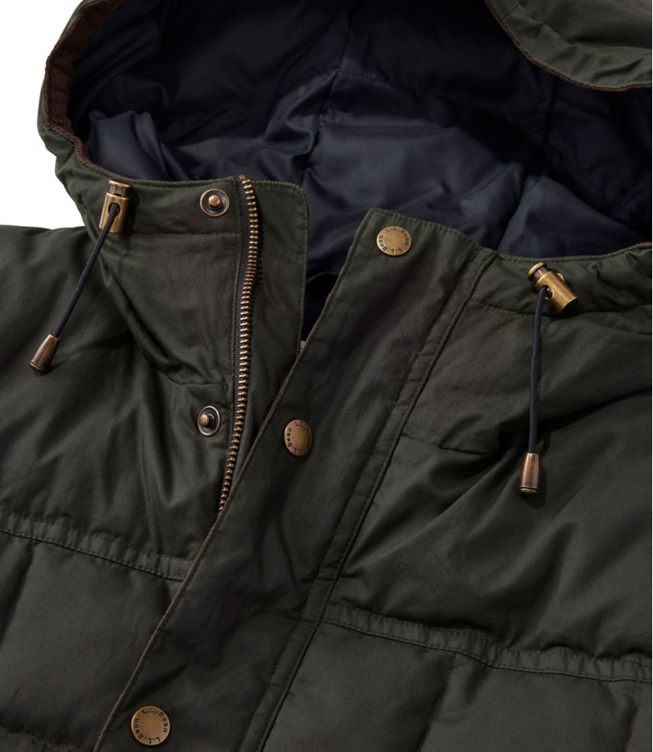Men's Upcountry Waxed Down Hooded Jacket | L.L.Bean near me