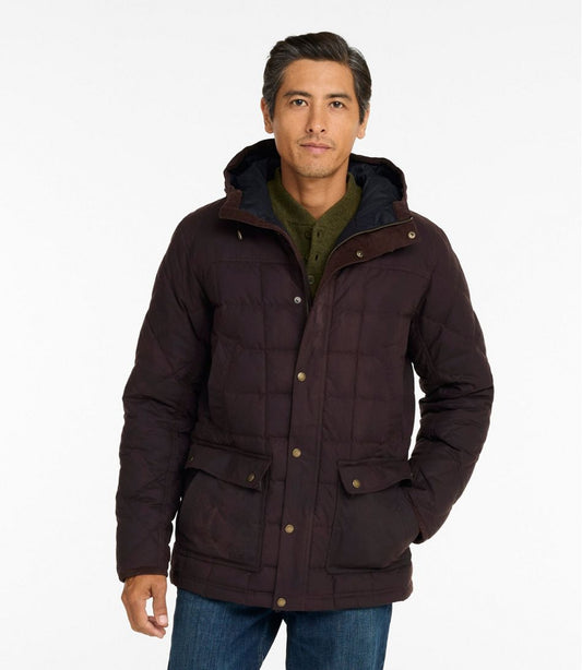 Men's Upcountry Waxed Down Hooded Jacket | L.L.Bean near me