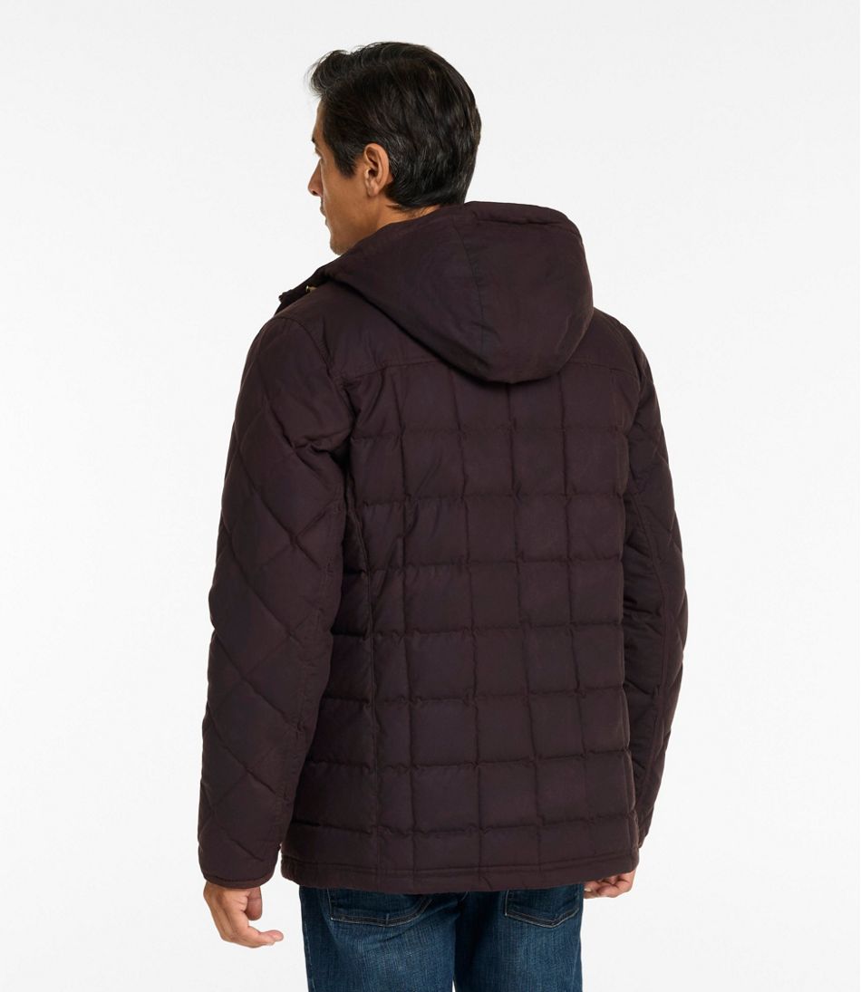 Men's Upcountry Waxed Down Hooded Jacket | L.L.Bean near me