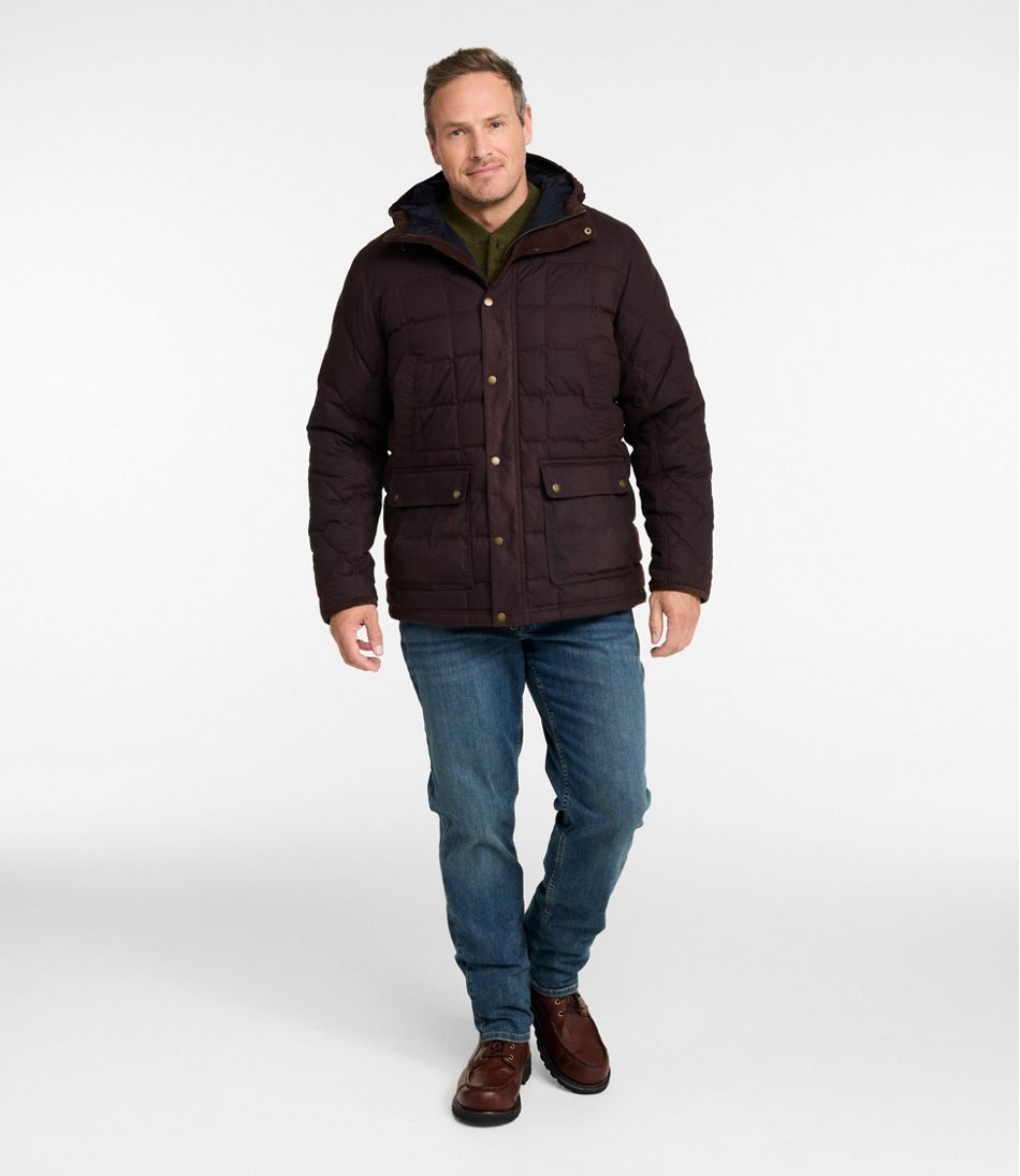 Men's Upcountry Waxed Down Hooded Jacket | L.L.Bean near me