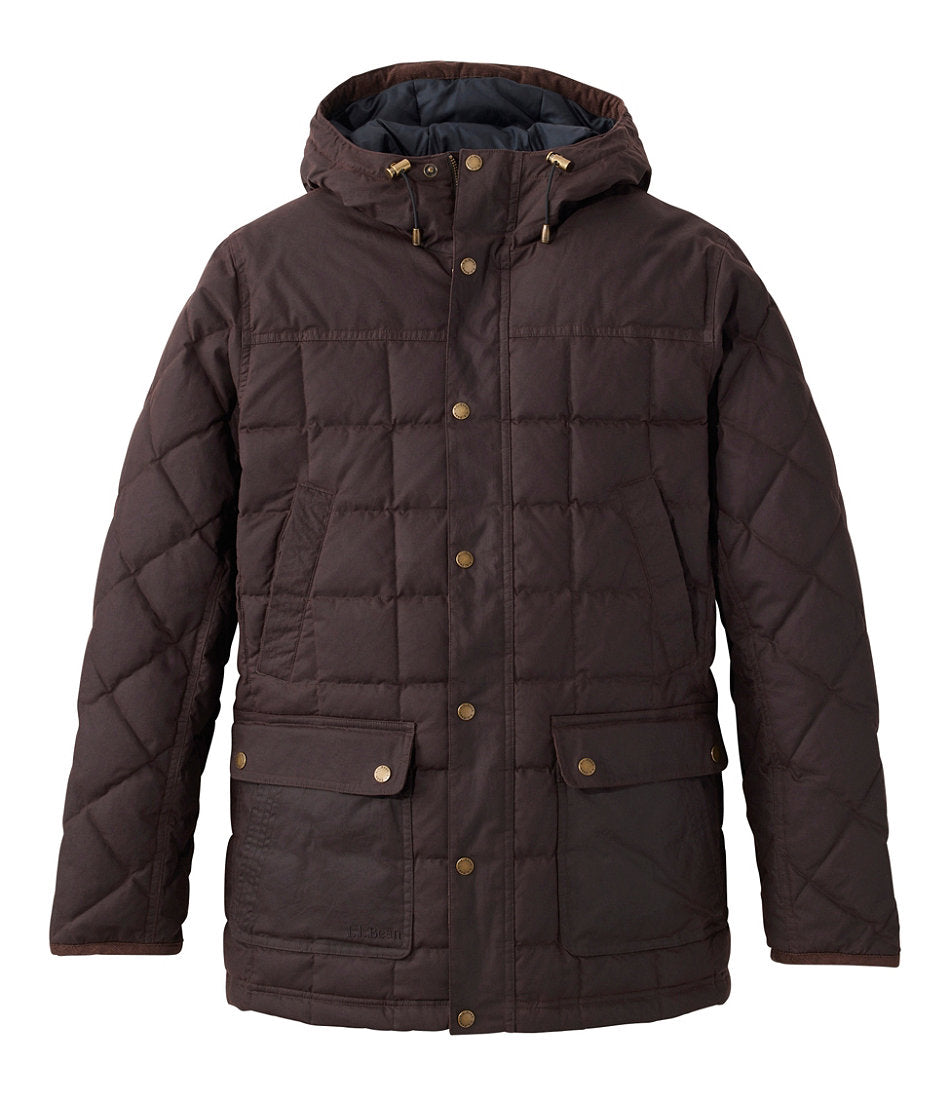 Men's Upcountry Waxed Down Hooded Jacket | L.L.Bean near me - US 8935