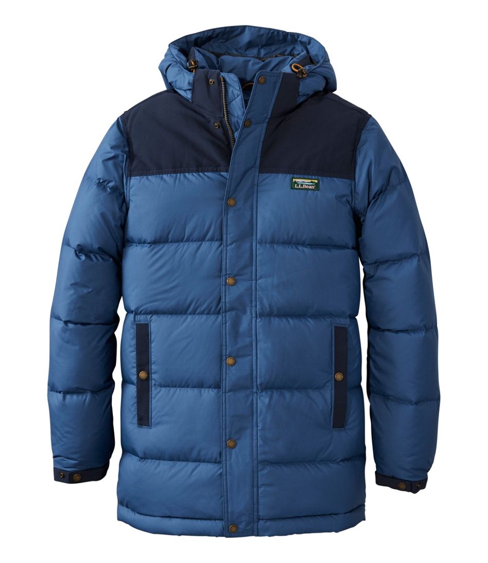 Men's Mountain Classic Down Parka, Colorblock | L.L.Bean online