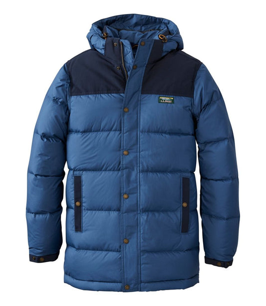 Men's Mountain Classic Down Parka, Colorblock | L.L.Bean online