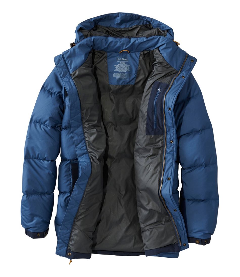 Men's Mountain Classic Down Parka, Colorblock | L.L.Bean online