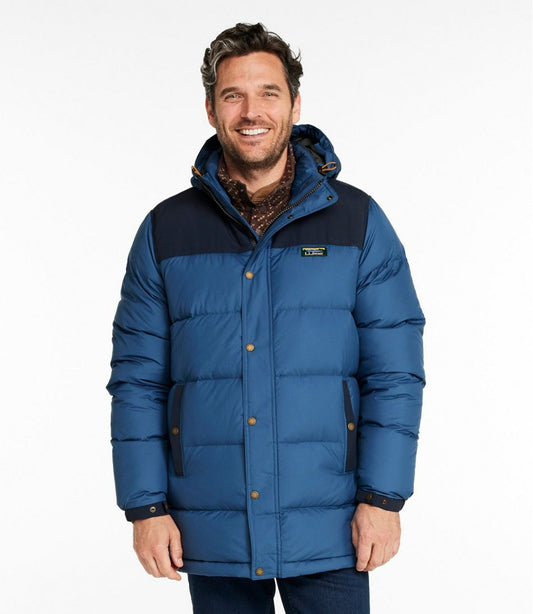 Men's Mountain Classic Down Parka, Colorblock | L.L.Bean online