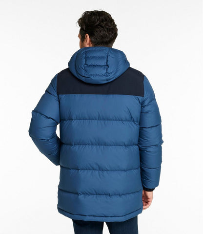 Men's Mountain Classic Down Parka, Colorblock | L.L.Bean online