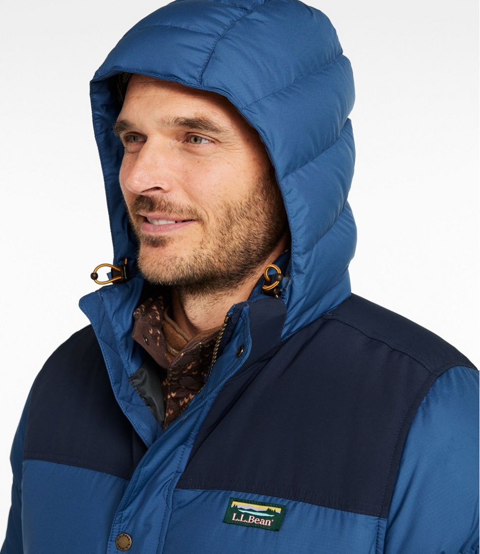 Men's Mountain Classic Down Parka, Colorblock | L.L.Bean online