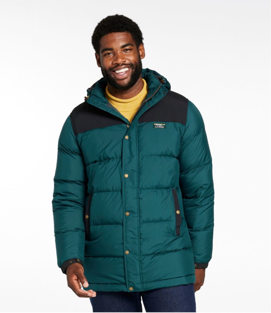Men's Mountain Classic Down Parka, Colorblock | L.L.Bean online