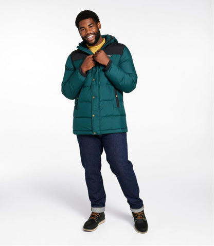Men's Mountain Classic Down Parka, Colorblock | L.L.Bean online