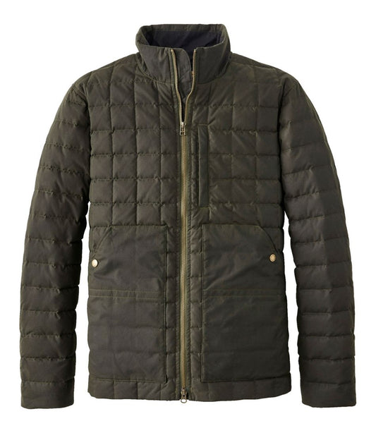 Men's L.L.Bean Upcountry Waxed Cotton Down Sweater | L.L.Bean outlet