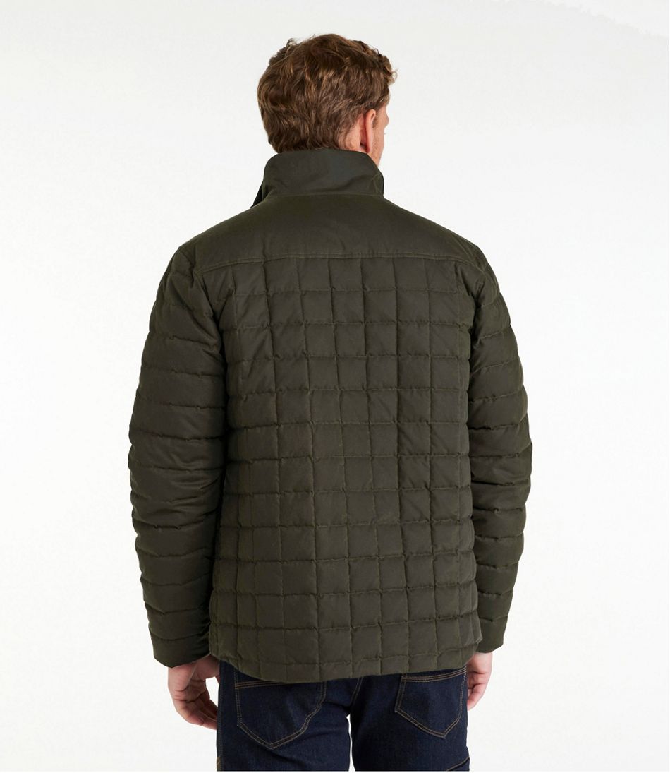 Men's L.L.Bean Upcountry Waxed Cotton Down Sweater | L.L.Bean outlet