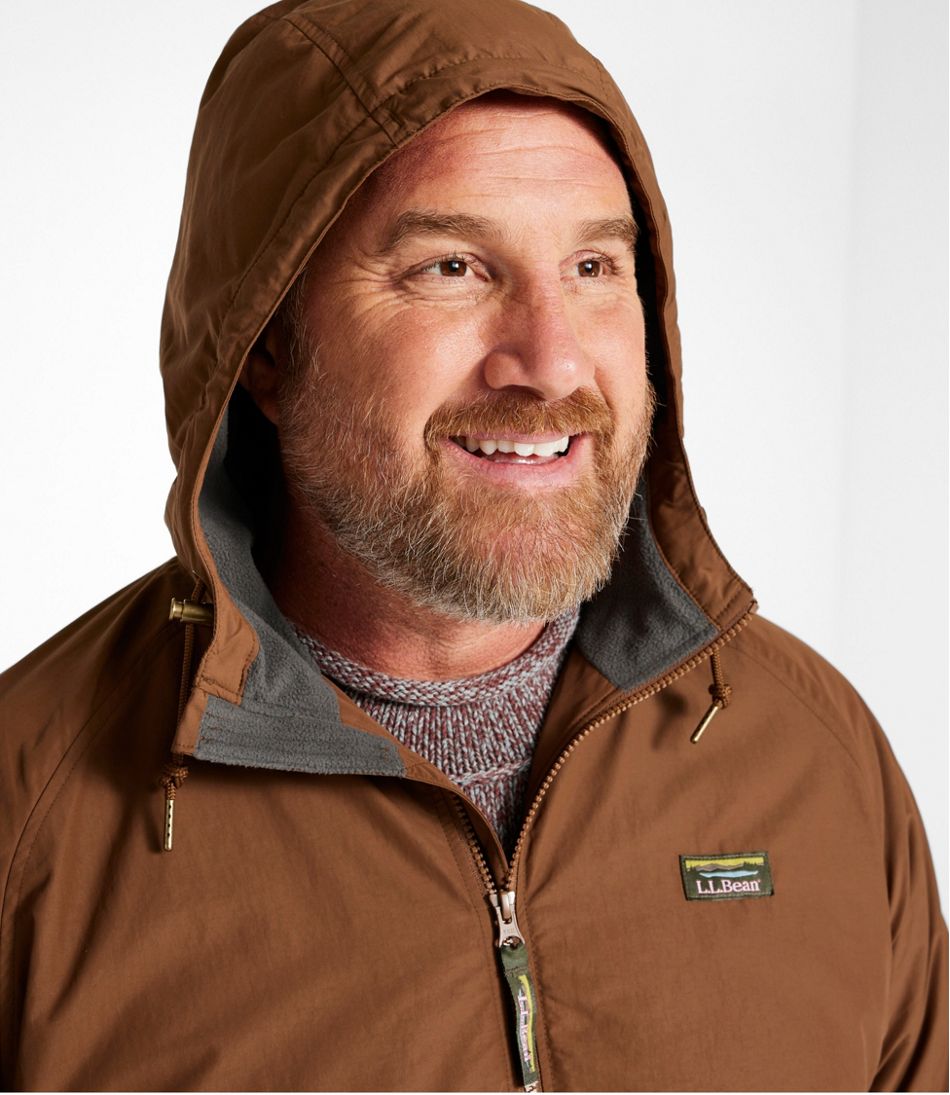 Men's Insulated 3-Season Bomber Hooded Jacket, Colorblock | L.L.Bean online