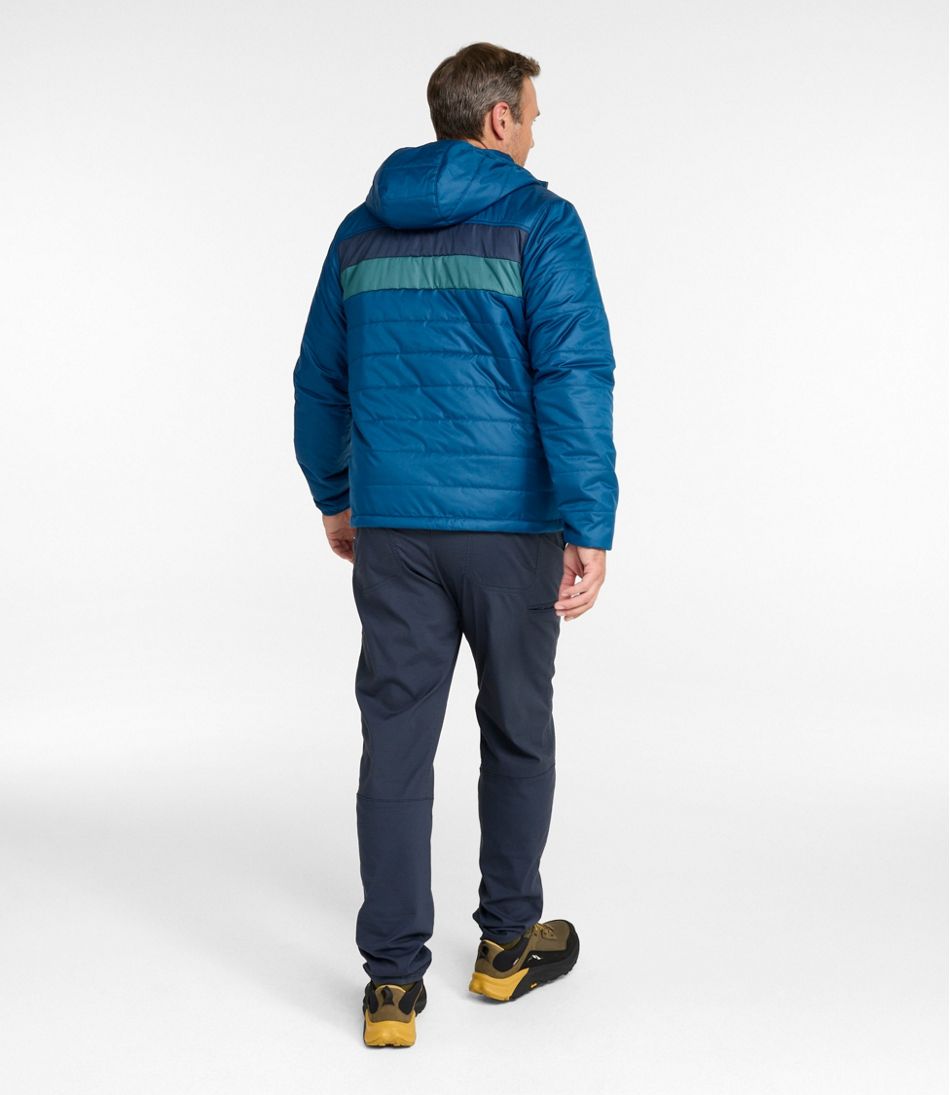 Men's Mountain Classic Puffer Hooded Jacket, Colorblock | L.L.Bean sale