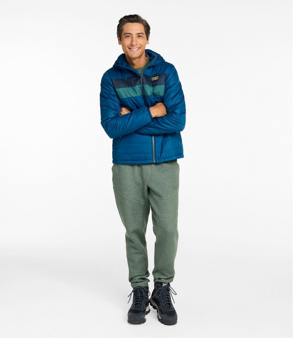 Men's Mountain Classic Puffer Hooded Jacket, Colorblock | L.L.Bean sale