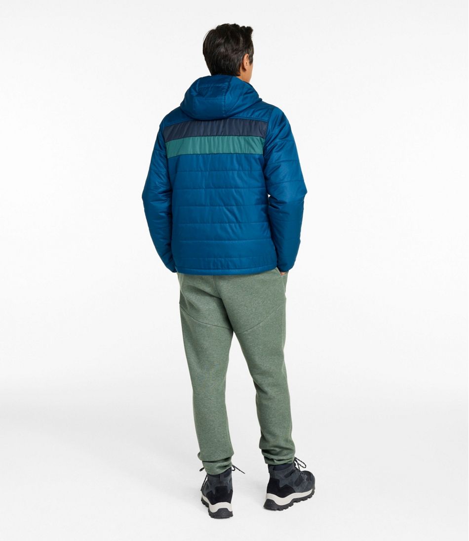 Men's Mountain Classic Puffer Hooded Jacket, Colorblock | L.L.Bean sale