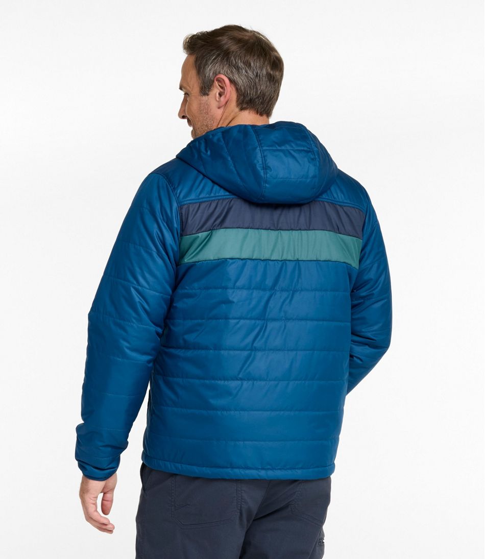 Men's Mountain Classic Puffer Hooded Jacket, Colorblock | L.L.Bean sale
