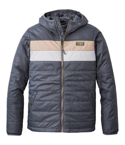 Men's Mountain Classic Puffer Hooded Jacket, Colorblock | L.L.Bean sale - US 2290