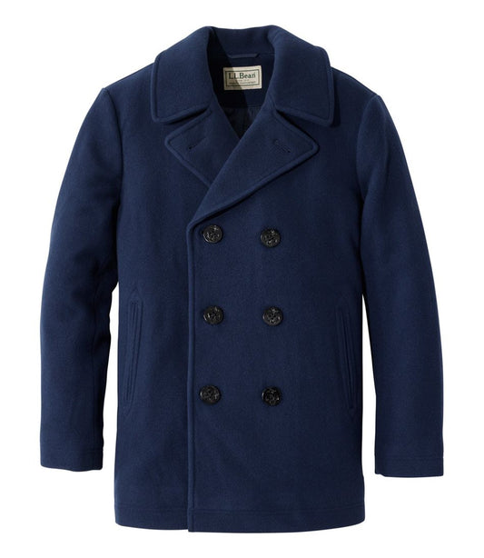 Authentic wool pea coat | L.L.Bean discount