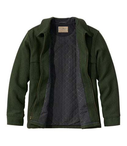 Men's Maine Guide Zip-Front Jac-Shirt with PrimaLoft | L.L.Bean on sale
