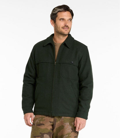Men's Maine Guide Zip-Front Jac-Shirt with PrimaLoft | L.L.Bean on sale