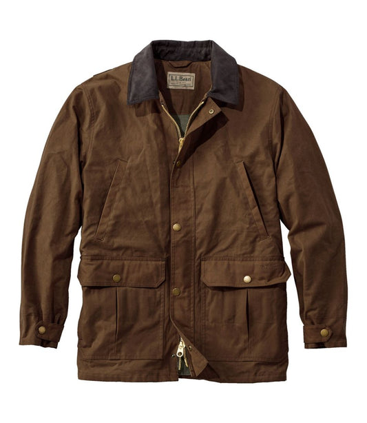 Men's Double L Waxed-Cotton Upland Coat | L.L.Bean discount